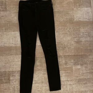 Black jeans from American eagle
